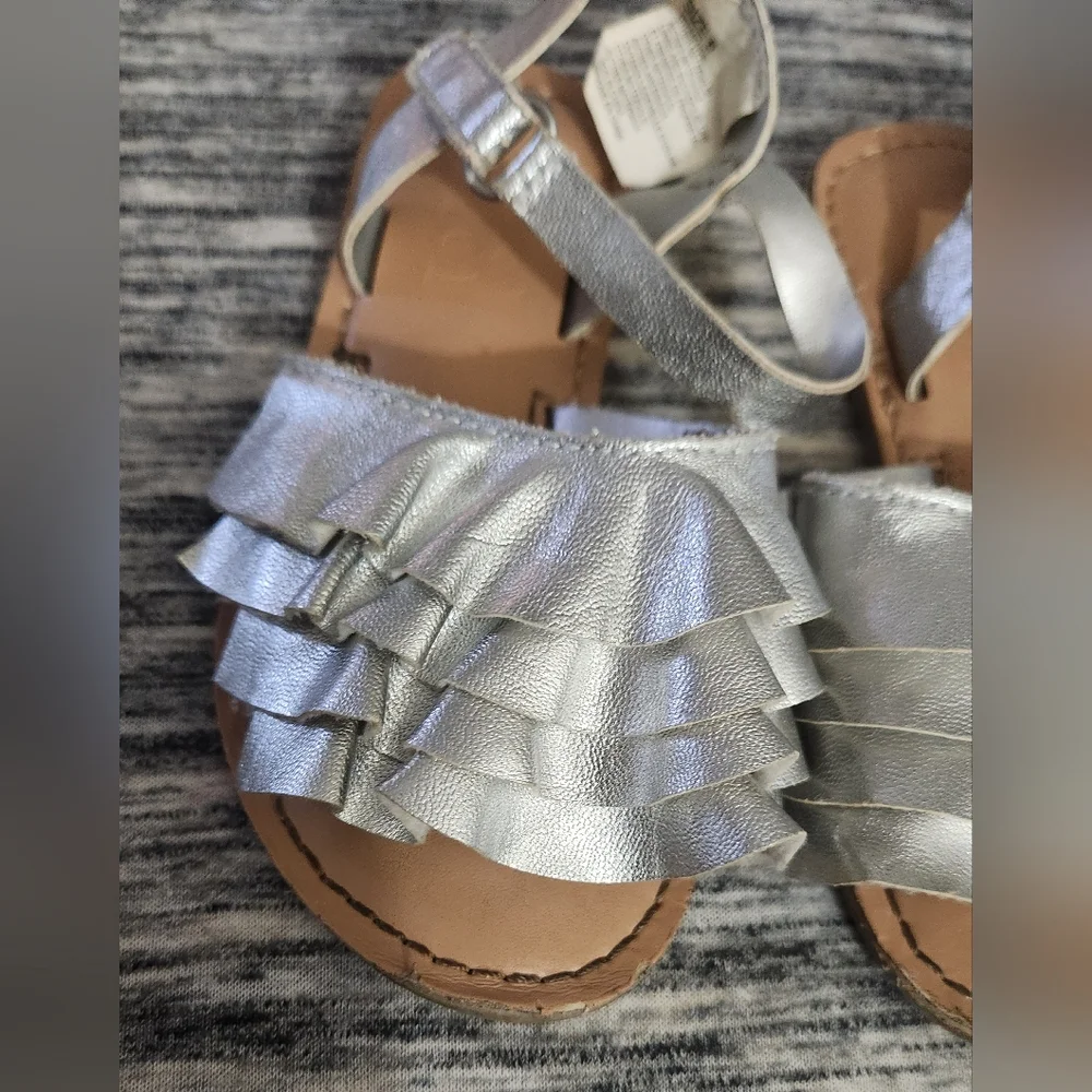 Crazy 8 Toddler Silver Sandals